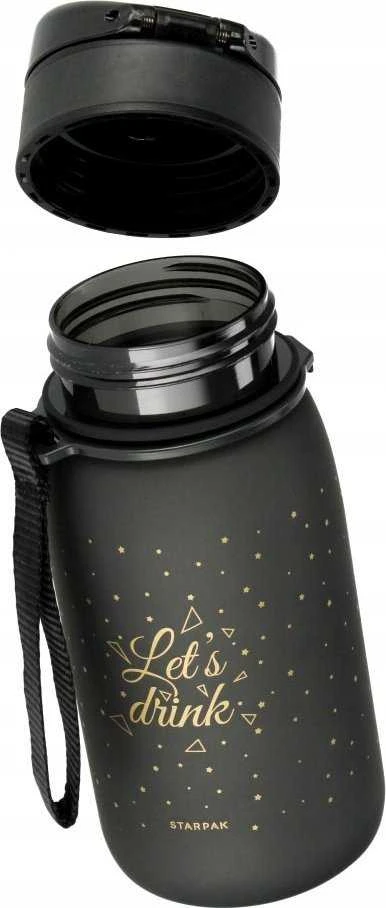 Starpak BIDON 400 ml OMBRE juodos-auksinės spalvos STK PB 6/24
