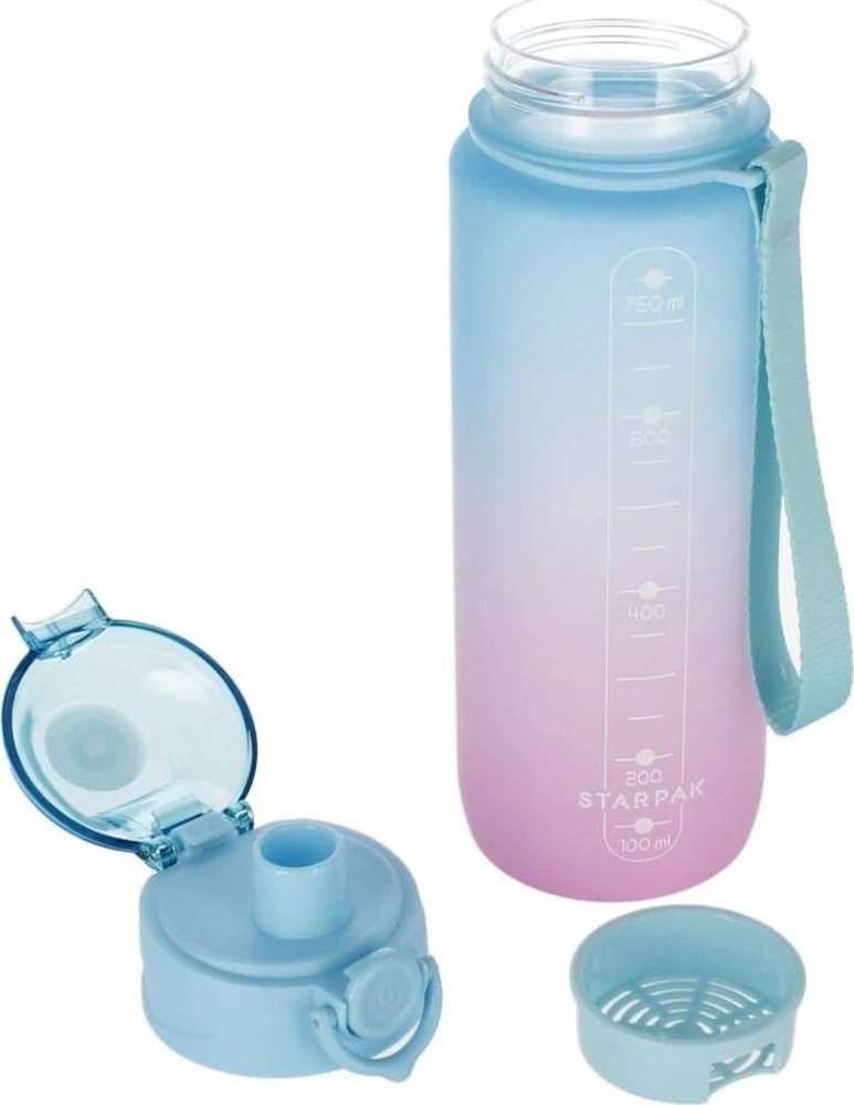 Gertuvė Starpak BIDON 750ML Mėlynas-Rožinis STK PB 6/24