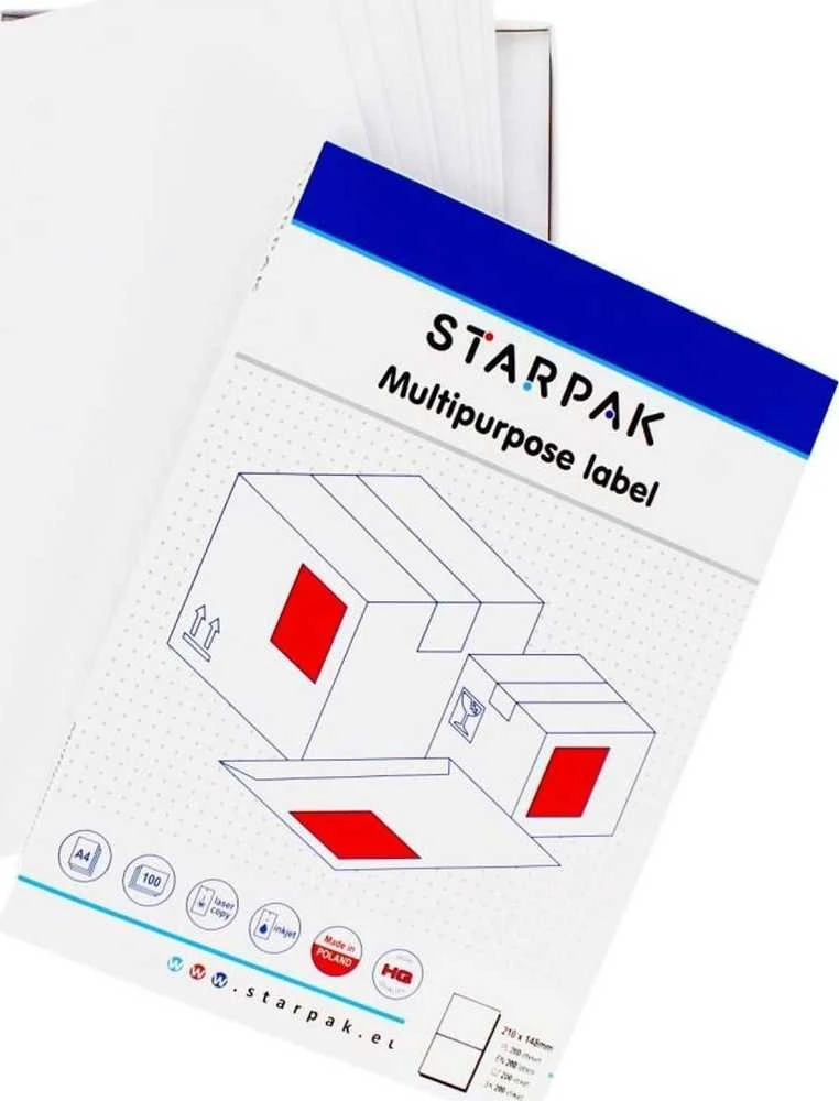 Starpak IR SPIRIT ETIKETĖ 210X148 STK PUD OP200ST 1 / 10