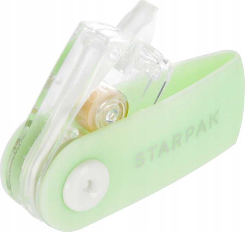 Starpak korektorius juostelinis 5mm x 6m, pastelinis žalias
