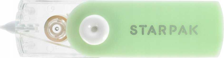 Starpak korektorius juostelinis 5mm x 6m, pastelinis žalias