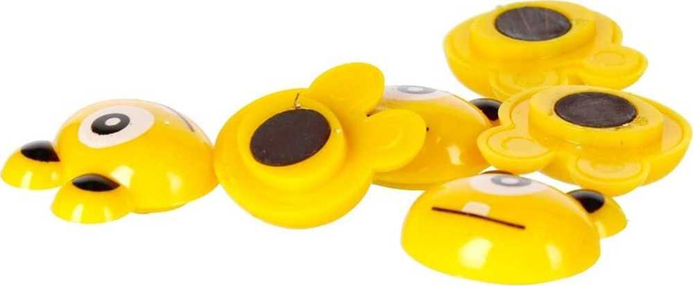 STARPAK magnesy POTWORKI na tablicę lodówkę 6 vnt