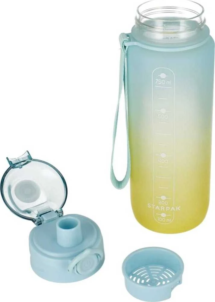 Gertuvė Starpak BIDON 750ML Žalias-Mėlynas STK PB 6/24
