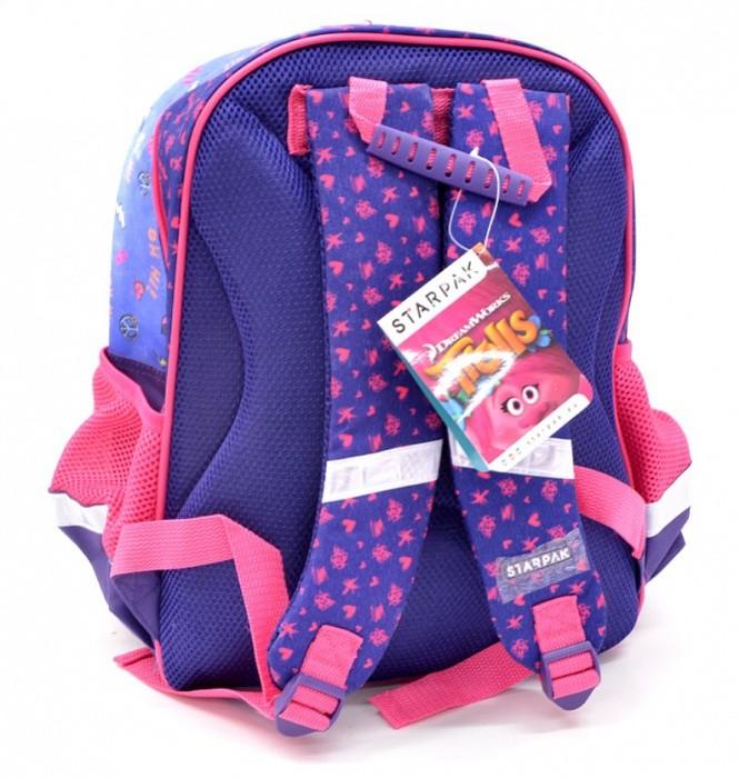 Mokyklinė kuprinė Starpak Trolls (395165), Violetinė/rožinė