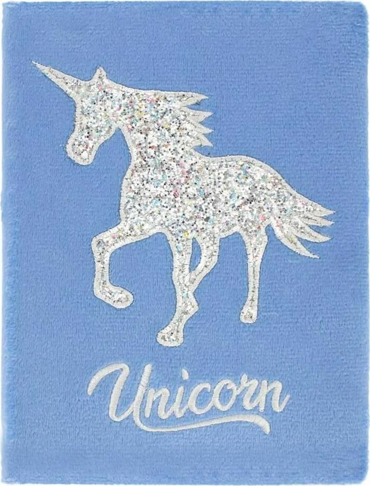 Pliušinis sąsiuvinis A5 Unicorn STARPAK 507482