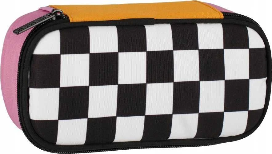 Starpak pieštuko dėklas SASZ OVAL 1 ZAM CHECKBOARD STK PB 12/48