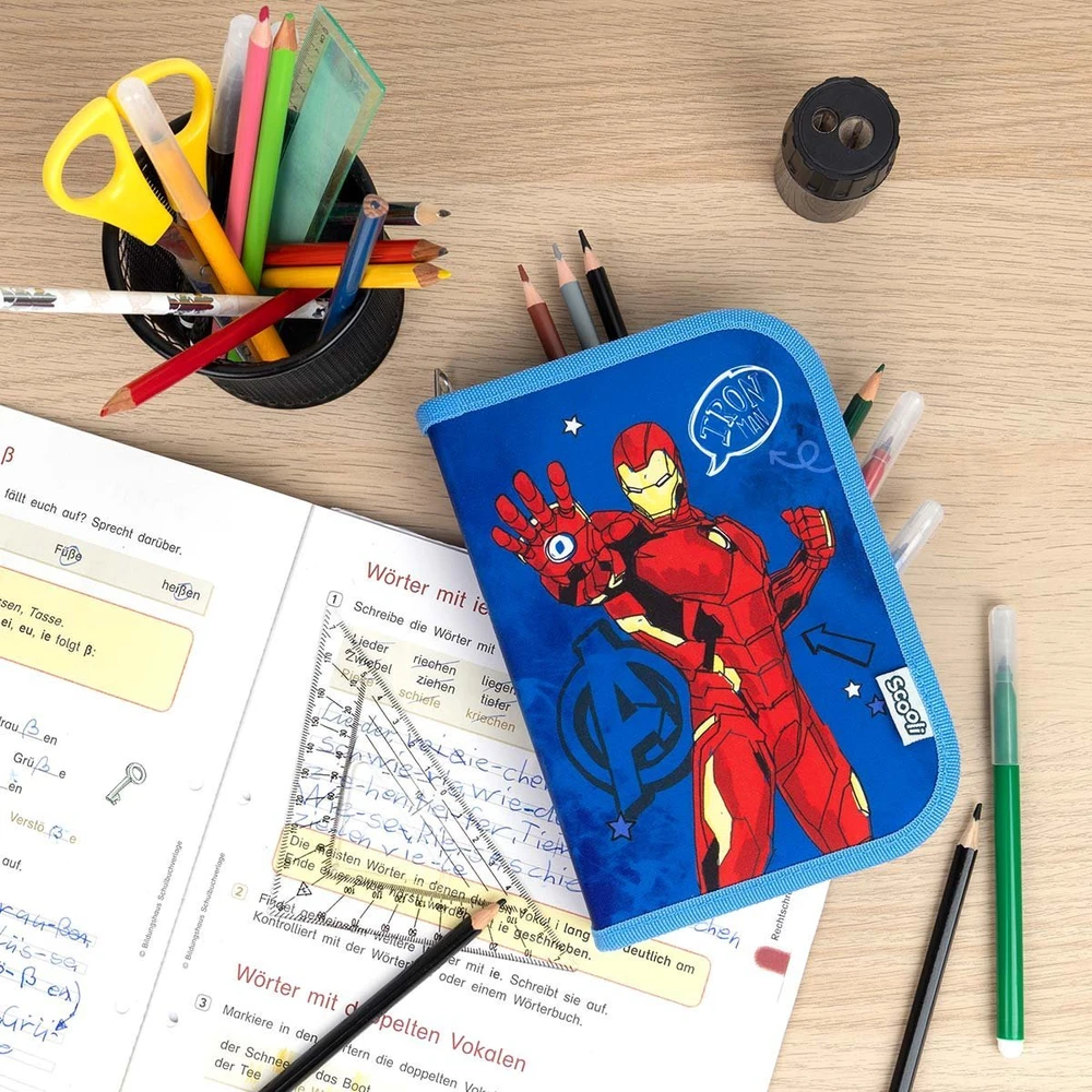 Starpak pieštukų dėklas Penalas su Avengers įranga