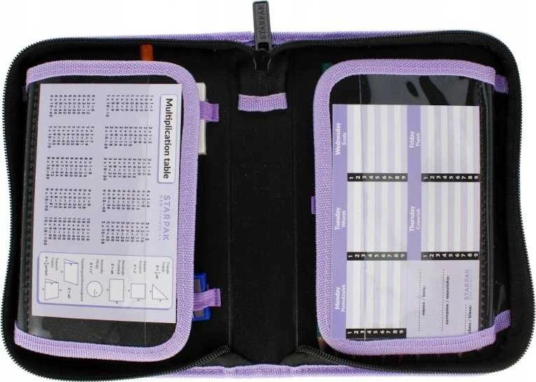 Starpak pieštukų dėklas PIORNIK 1ZAM 2KLAP WYP UNICORN H STK-25 PB 12/48