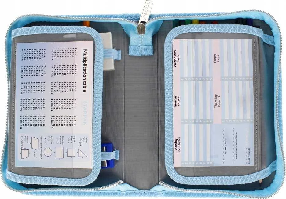 Starpak pieštukų dėklas PIORNIK 1ZAM 2KLAP WYP PIESEK STK-25 PB 12/48