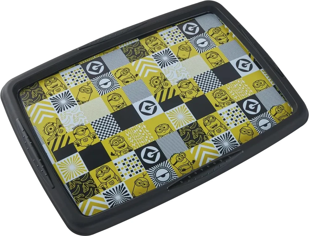 Starpak Keeeper Box with lid 45L Karolina "Minions Mosaic" 55.5x40x30cm juodas
