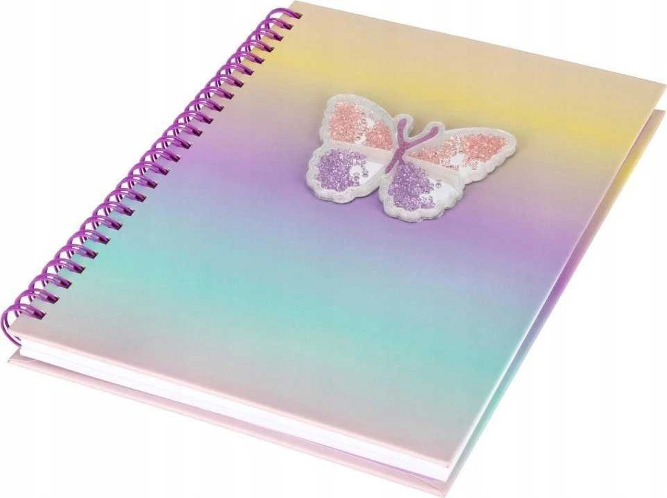 Pastabos ant spiralės A5 Motyl STARPAK 482206
