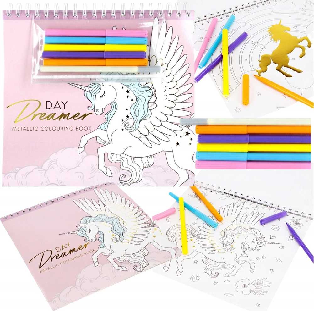 Kūrybinis rinkinys dažymo žymekliams Day Dreamer STARPAK 497701