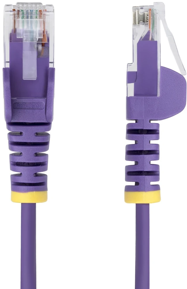 StarTech 1.5M PURPLE SLIM CAT6 CABLE