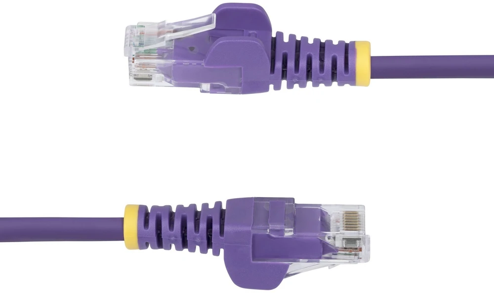 StarTech 1.5M PURPLE SLIM CAT6 CABLE