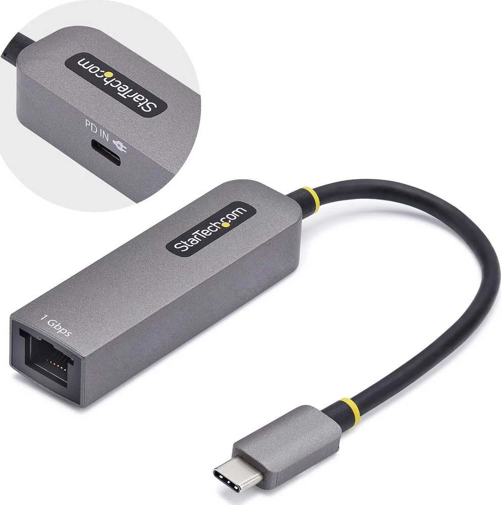 „StarTech“ USB C TIPO ETHERNET ADAPTERIS / ETHERNET ADAPTERIS
