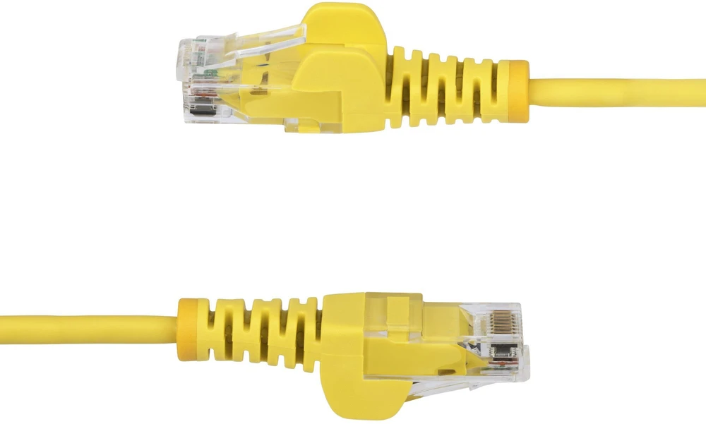 StarTech 1M Geltonas SLIM CAT6 CABLE