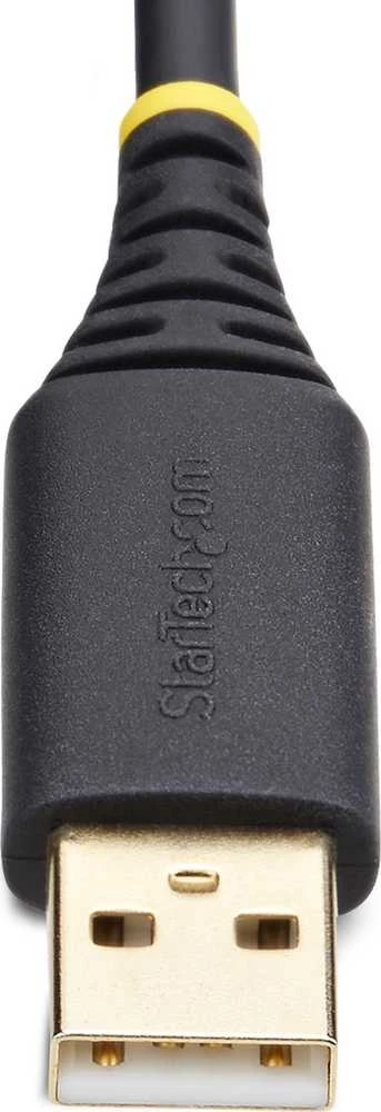 „StarTech 1P1FFC-USB-SERIAL“ lygiagretusis kabelis, juodas 0,3 m A tipo USB DB-9