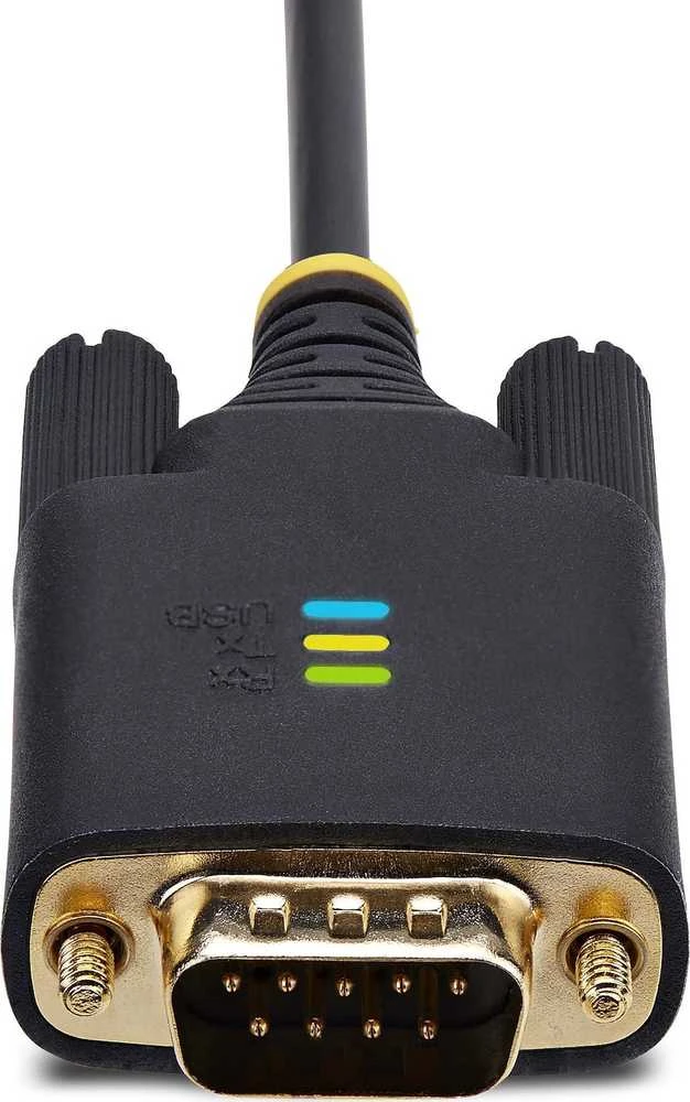 StarTech 1P6FFCN-USB-SERIAL lygiagretus kabelis Juodas 2 m USB Type-A DB-9