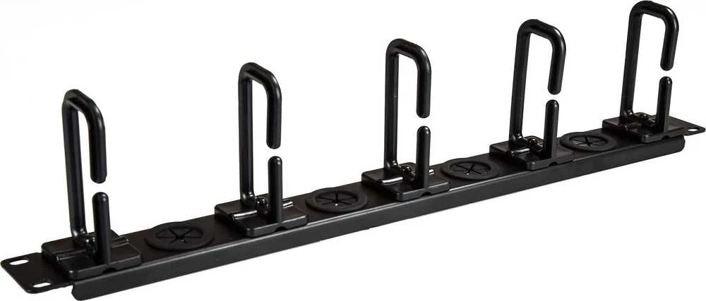 Startechcom StarTech Organizer do kabli 1U 19'' su uchwytami (CABLMANAGERH)