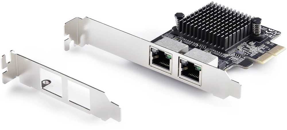 Startechcom Karta jungiama į tinklą StarTech 2-PORT NETWORK CARD TAA 10/100M/1G/2.5G/5G TAA-COMPLIANT