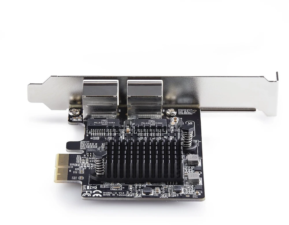 Startechcom Karta jungiama į tinklą StarTech 2-PORT NETWORK CARD TAA 10/100M/1G/2.5G/5G TAA-COMPLIANT