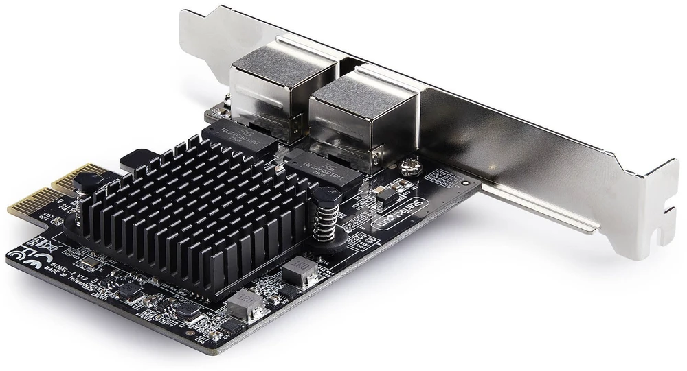 Startechcom Karta jungiama į tinklą StarTech 2-PORT NETWORK CARD TAA 10/100M/1G/2.5G/5G TAA-COMPLIANT