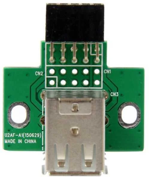 StarTech 2x USB prievadas prijungtas prie pagrindinės plokštės (USBMBADAPT2)