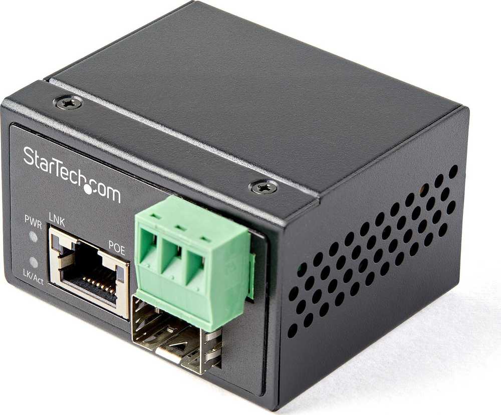 StarTech 30W POE+ šviesolaidis į eternetą