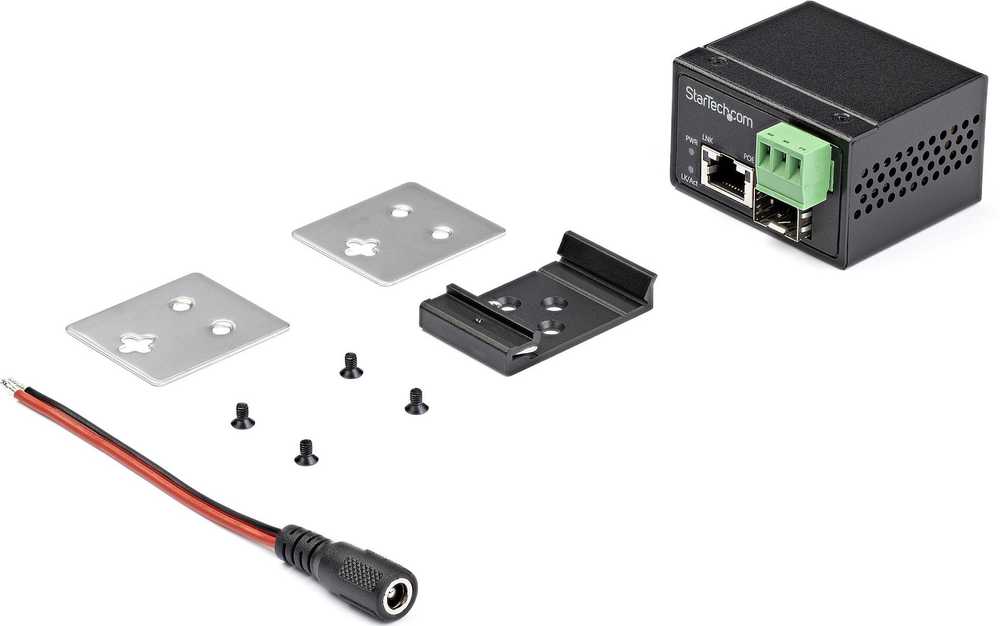 StarTech 30W POE+ šviesolaidis į eternetą