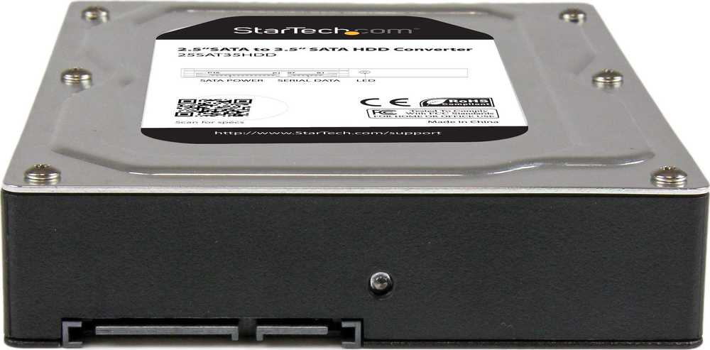 Kieszeń StarTech 3.5'' na dysk 2.5'' SATA HDD/SSD (25SAT35HDD)