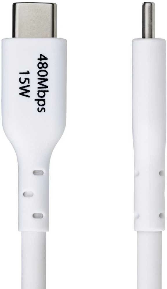 „StarTech“ 3M USB-A į USB-C kabelis, baltas / įkroviklio laidas, USB 2.0 duomenų perdavimas