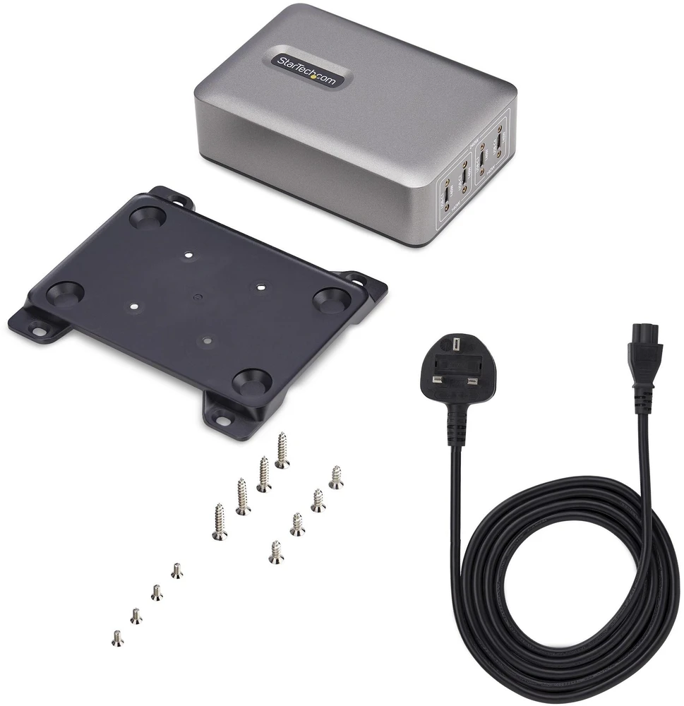 Įkroviklis StarTech USB-C 4 wyjścia 240W (424DUK-USB-C-CHARGER)