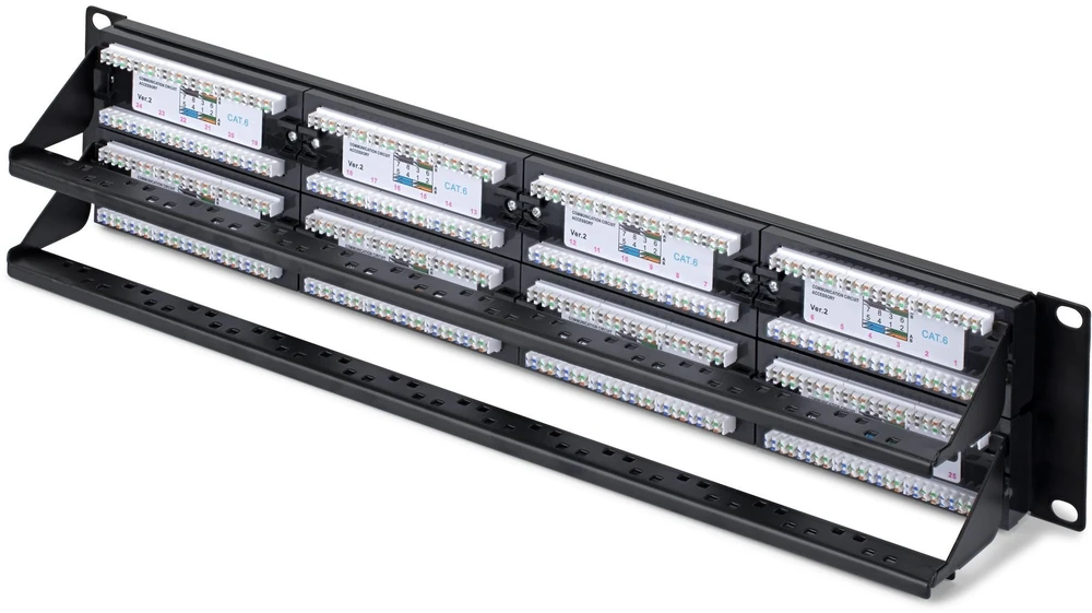 StarTech 48-PORT 2U CAT6 PATCH PANEL