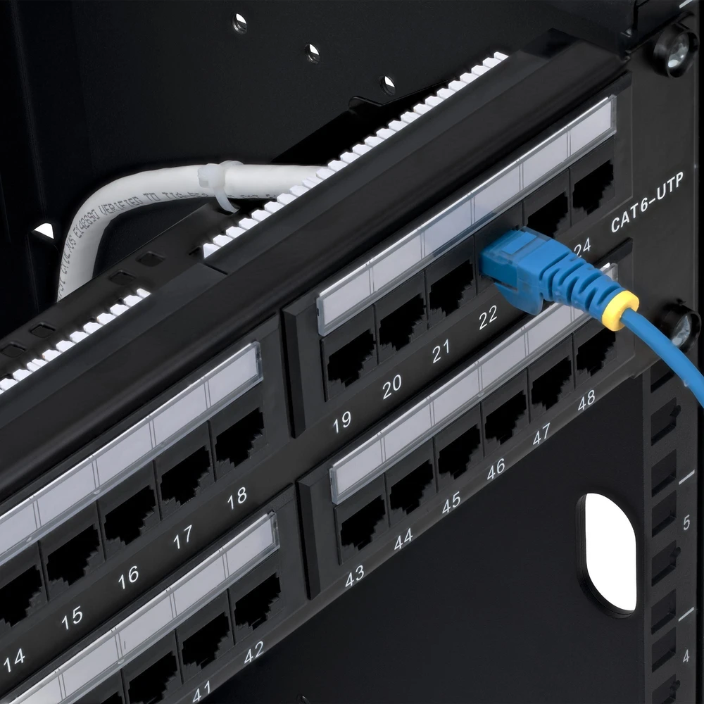 StarTech 48-PORT 2U CAT6 PATCH PANEL