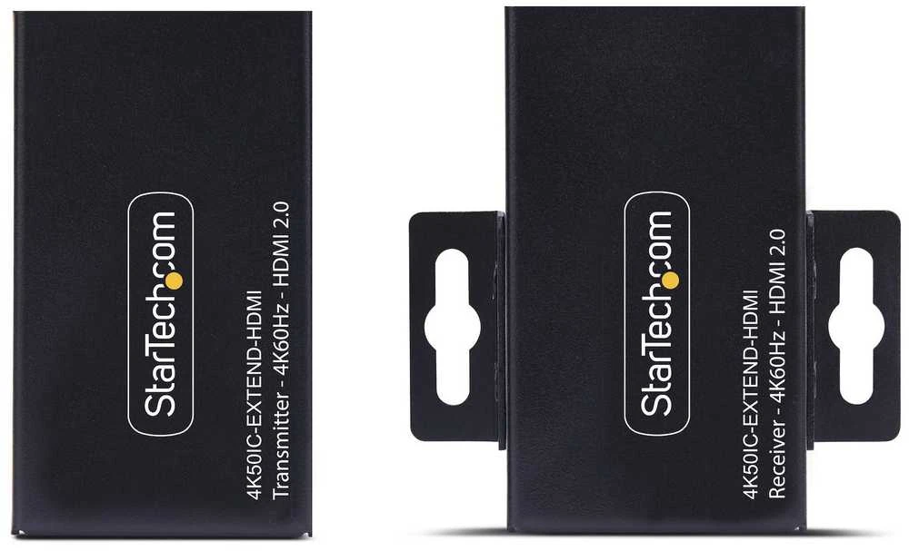 StarTech 4K50IC-EXTEND-HDMI AV Extender AV siųstuvas ir imtuvas Juodas
