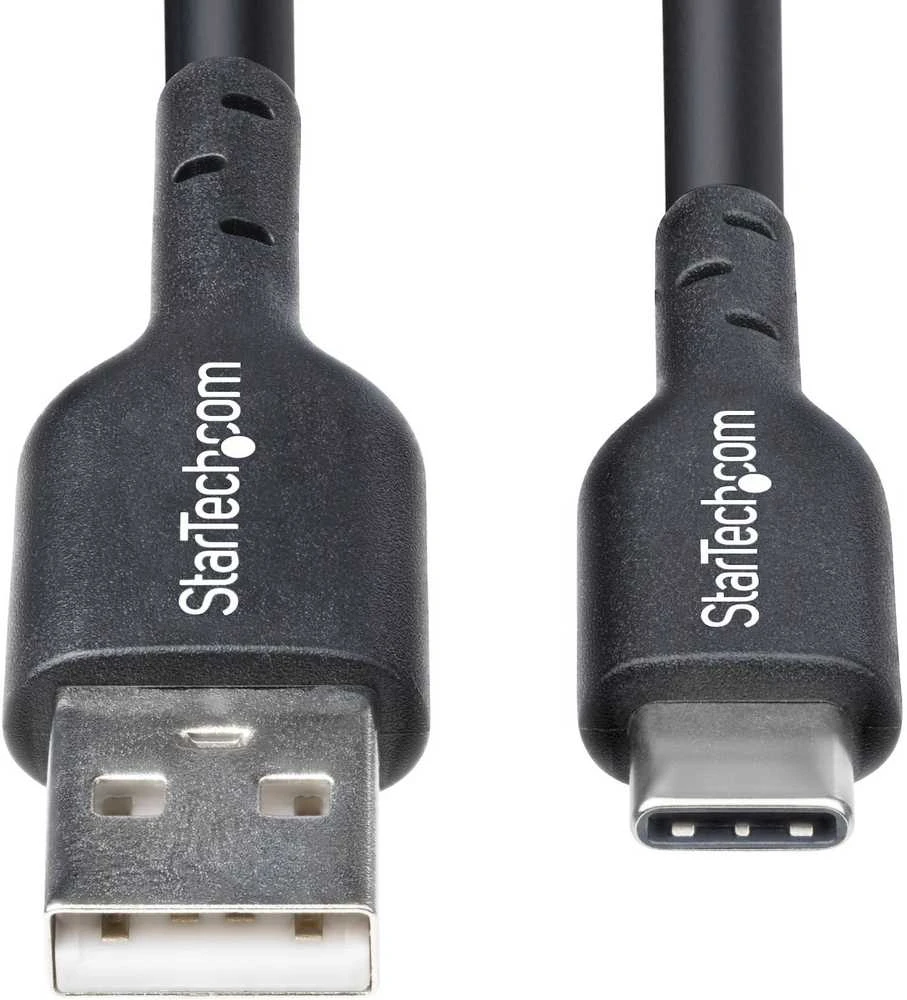Kabelis USB StarTech USB-A - USB-C 4 m Juodas (USB2AC4MBKE)
