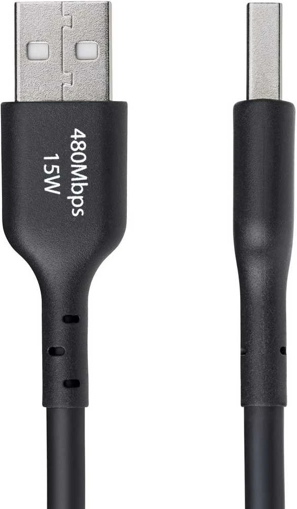 Kabelis USB StarTech USB-A - USB-C 4 m Juodas (USB2AC4MBKE)