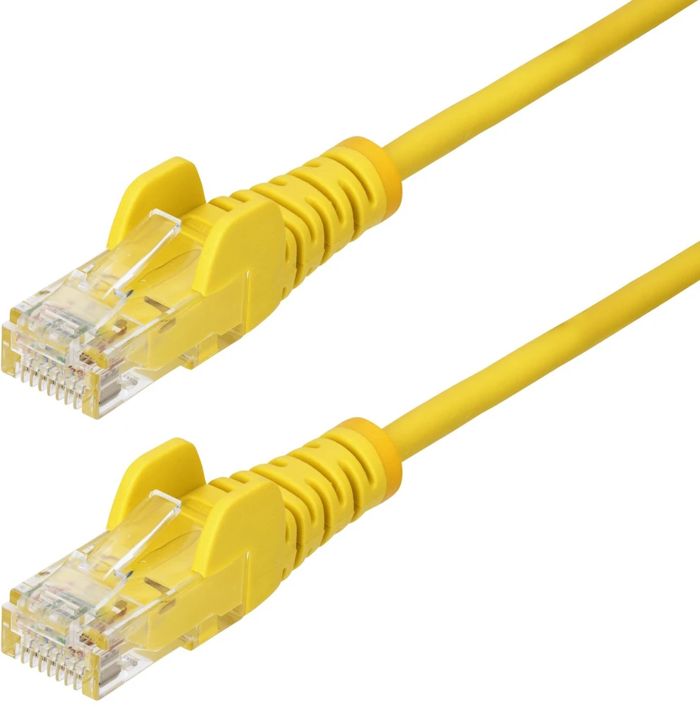 StarTech 50CM Geltonas SLIM CAT6 CABLE