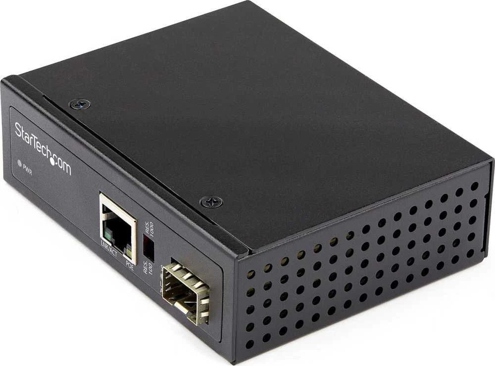 StarTech PoE+ keitiklis su RJ45 ir šviesolaidžio jungtimis