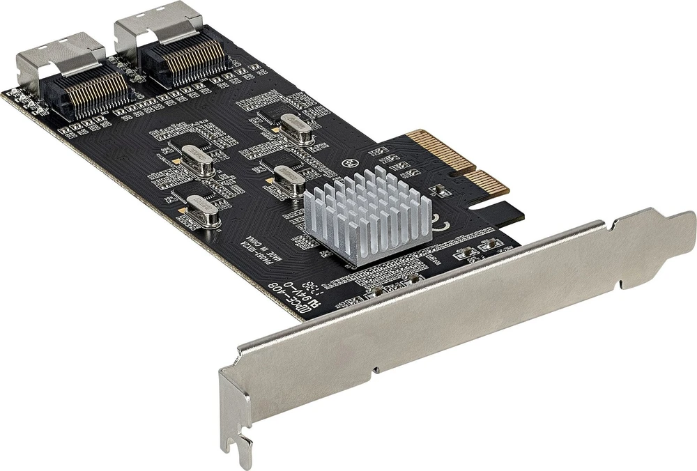 STARTECH.COM SATA PCIe Controller 8 Port - 6Gbit/s SATA PCIe Schnittstellenkarte - PCIe x4 Gen2 zu SATA III - SATA HDD/SSD