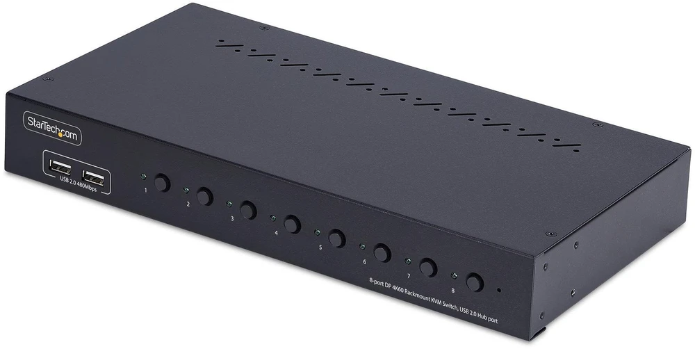 StarTech 8 PORT DISPLAYPORT KVM SWITCH EKRANAS 1.2 KVM 4K 60HZ