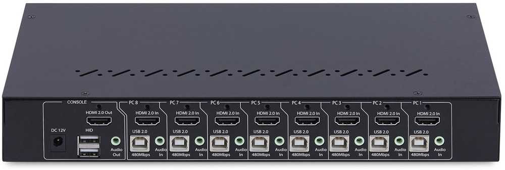 Przełącznik StarTech 8-PORT HDMI KVM SWITCH