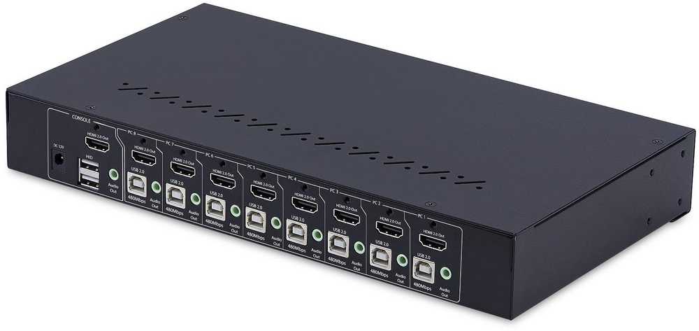 Przełącznik StarTech 8-PORT HDMI KVM SWITCH