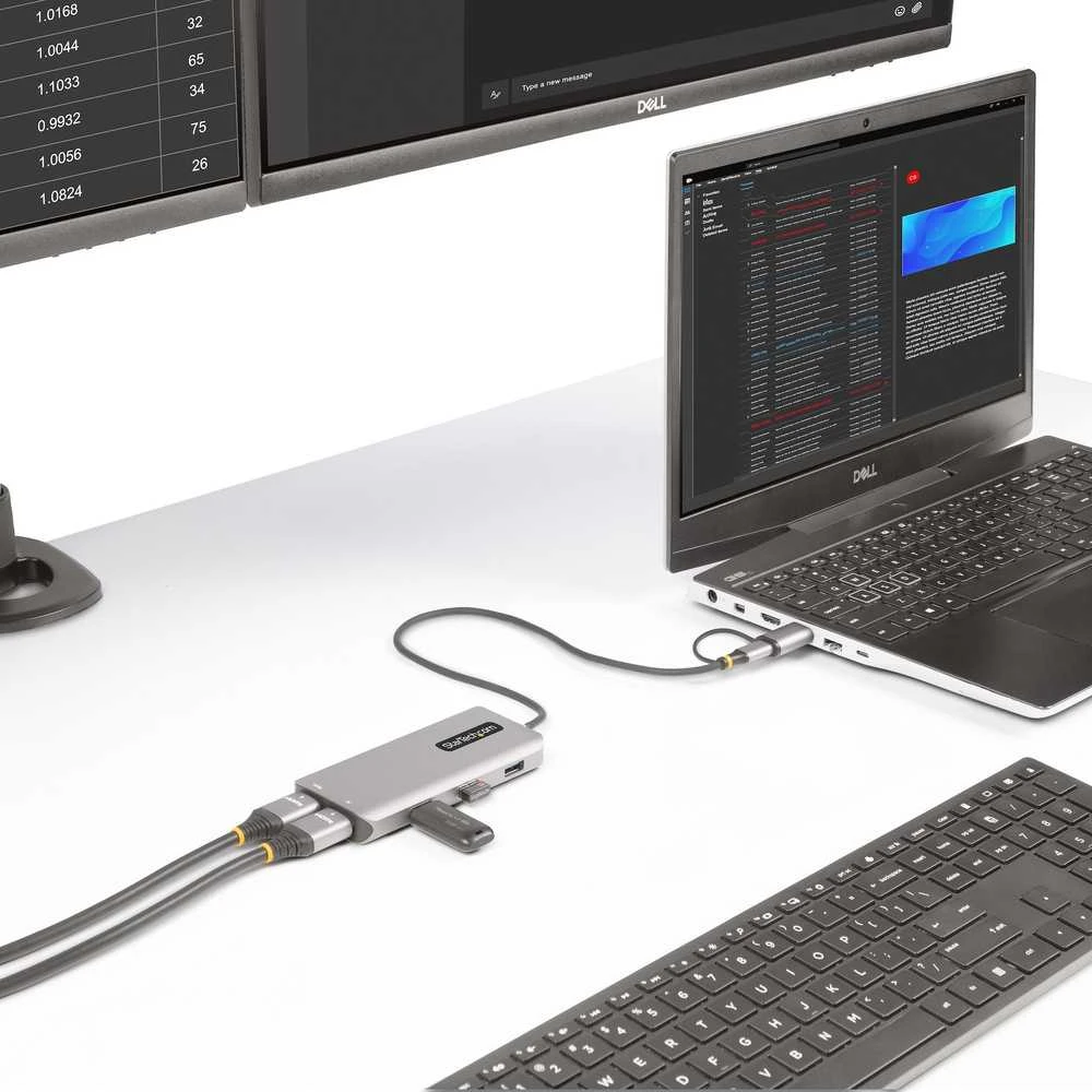 USB adapteris Startech 167B-USBC-MULTIPORT
