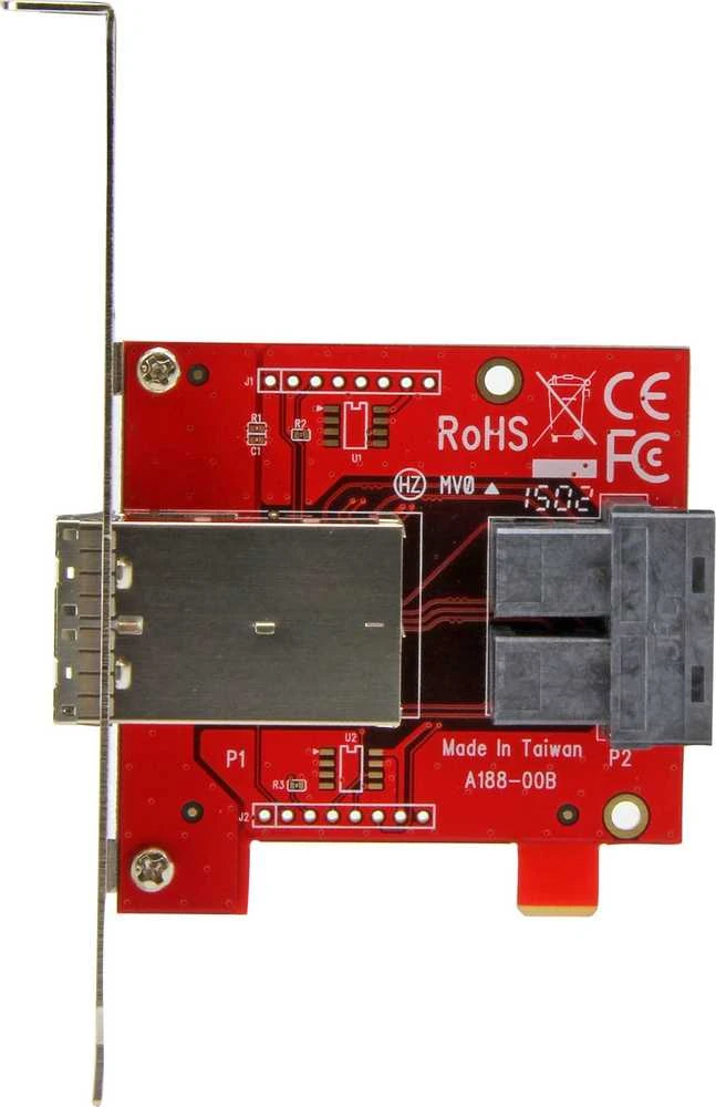 StarTech Adapteris 2x SFF-8643 - 2x SFF-8644 (SFF86448PLT2)