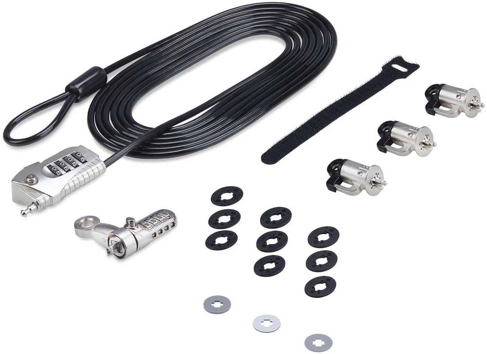 StarTech COMPUTER/PERIPHERAL LOCK KIT/LAPTOP/DESKTOP 9.8FT CABLE
