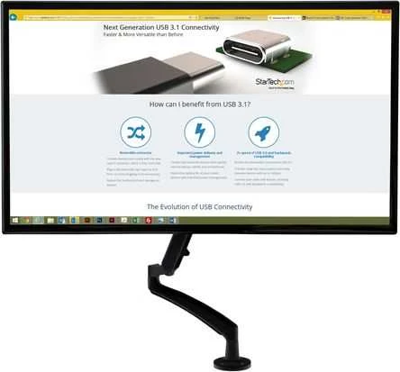 StarTech Darbastalio laikiklis monitoriuje 12 "- 34" (ARMSLIM)