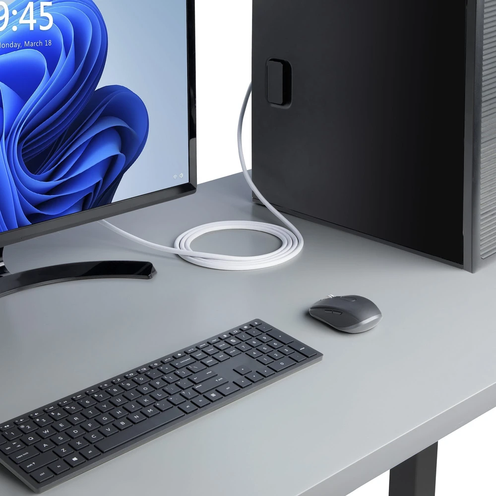 StarTech DP12-CABLE-6FTW kabelis DisplayPort 1,8 m Baltas