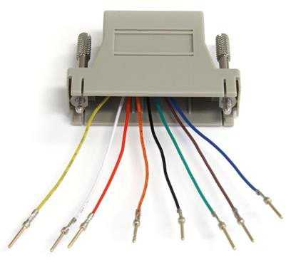 Startechcom Adapteris AV StarTech StarTech GC258MF lyties keitiklis / kabeliai DB-25 RJ-45 Ball