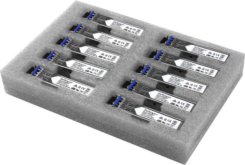 Šakotuvas StarTech GIGABIT FIBER SFP - 10 PACK - GLCLHSMD10ST